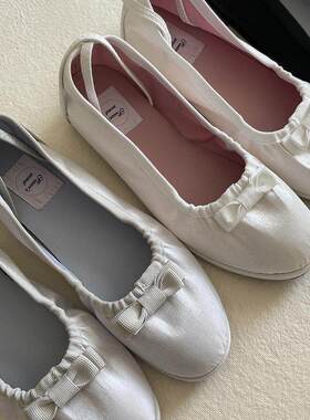 【清仓】原78，特29.9。 原dan缎面增高2cm玛丽珍芭蕾舞鞋 脚感好