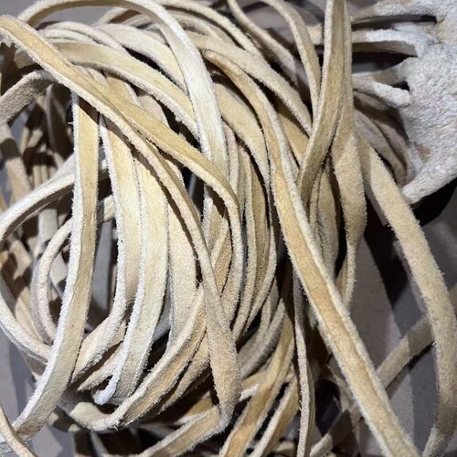 牛皮条牛皮绳原皮牛皮绳原色皮绳diy打陀螺做鞭子做手工编织1.4米