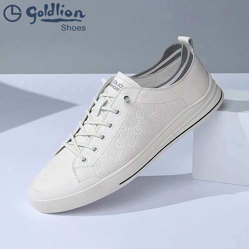 金利来男鞋2022春季新款潮流真皮