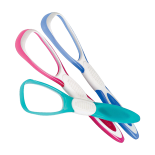 瑞士原装进口Trisa双效舌苔刷 刮舌板 舌刮清洁器 清新口气 3支装