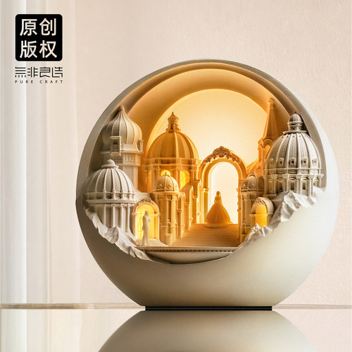 氛围灯可调亮度无火香薰高级夜灯
