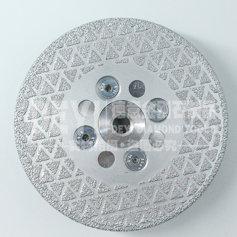 捷銳德釬焊滿天星金剛石磨片角磨機(jī)磨盤鑄鐵石材水泥墻拋光打磨片