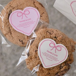 120贴情人节爱心贴纸ins风礼物包装 饰标签贴 封口贴烘焙饼干鲜花装