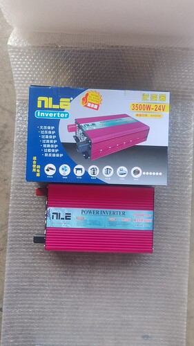 货车逆变器24V3500W烧水做饭车载逆变器转220V电瓶逆变器车载24V