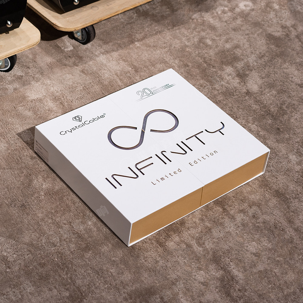 荷兰Crystal Cable晶彩20周年限量版Infinity无限电源线hifi发烧