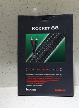AQ线圣Rocket 88火箭音箱线喇叭线发烧专业Audioquest 正品行货
