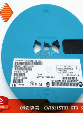 CAT811STBI-GT3 SOT-143 3000只/盘 原装进口ON安森美 复位芯片