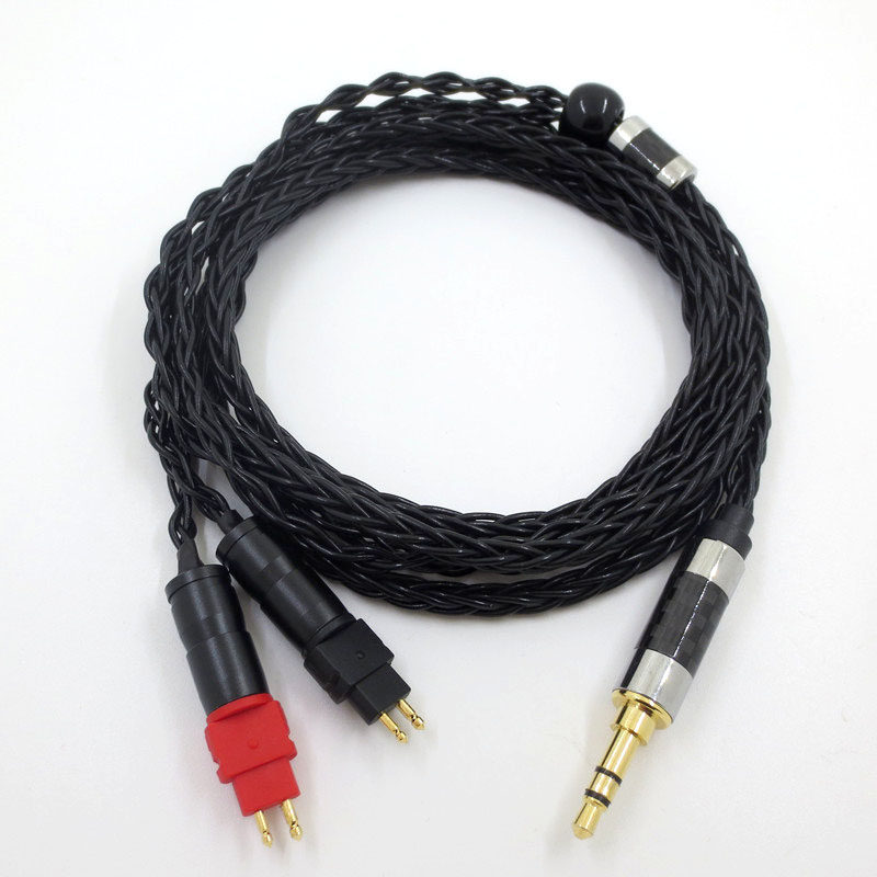 适用于森海HD580 HD600 HD650 HD660s 平衡线单晶铜耳机升级线