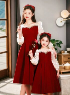 女童晚礼服公主裙女礼服裙洋气
