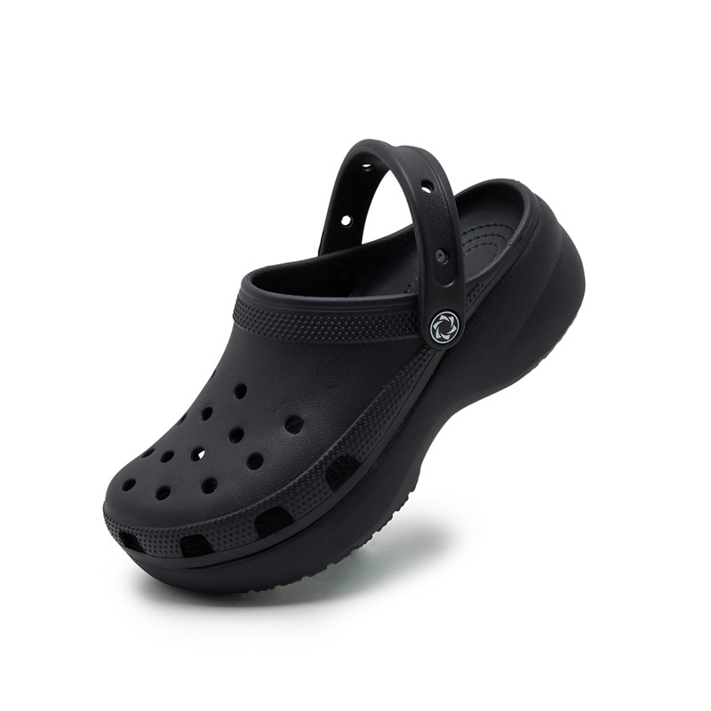 JDOV云朵洞洞鞋女款夏季新款厚底增高外穿花园鞋防滑防臭沙滩拖鞋