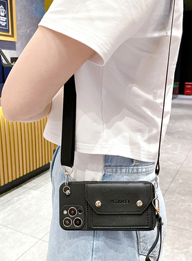 新款零钱包适用vivoy500i手机壳x300斜挎背带s30/x200s保护套y300pro软硅胶套y37c带卡包y300i防摔套y35/y73s