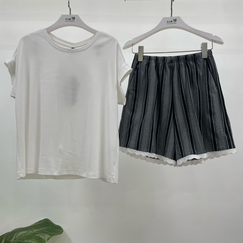 随棉专柜正品26新款夏季罗赛棉针织女士休闲可外穿家居服DA16158