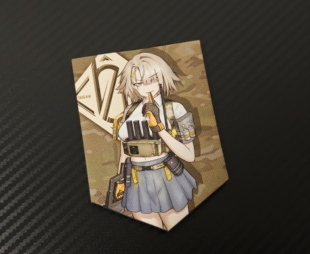 少女前线维克托jk风格士气章军迷魔术贴个性户外贴章陈鑫