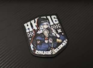 少女前线HK416全境封锁风格特工战术士气章军迷魔术贴个性户外贴