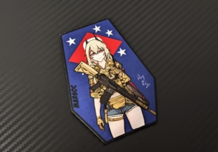 少女前线狗子马骚客武装风格sopmod2战术士气章军迷魔术贴个性