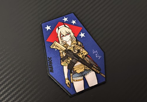 少女前线狗子马骚客武装风格sopmod2战术士气章军迷魔术贴个性