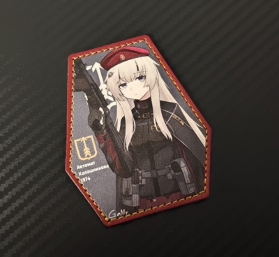 少女前线AK74M同人战术风格士气章二创魔术贴个性户外贴章