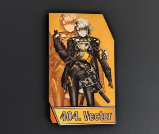 少女前线追放维克托vector战术士气章绅士魔术贴