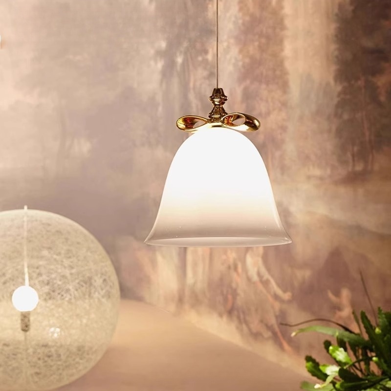 荷兰设计师款Bell铃铛玻璃吊灯卧室床头灯创意蝴蝶吧台创意吊灯具