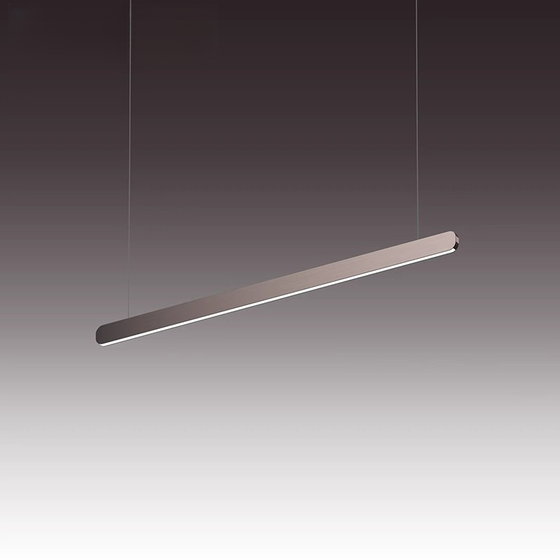 德国吊灯自由升降高级手扫调光灯具吧台客厅极简长条餐桌创意个性