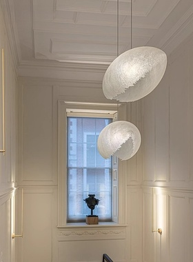 意大利现代简约半弧蛋客厅吊灯Catellani&Smith PostKrisi吧台灯