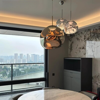 英国熔岩吊灯极简设计师Tom Dixon Melt吧台吊灯原版复刻餐厅灯具