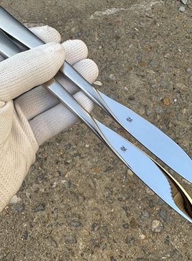 【2支价】出口德国WMF 不锈钢西餐具牛排刀家用牛扒西餐餐刀锋利