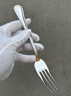 Amef 18-10不锈钢牛排叉子西餐叉家用意面叉吃沙拉水果叉子