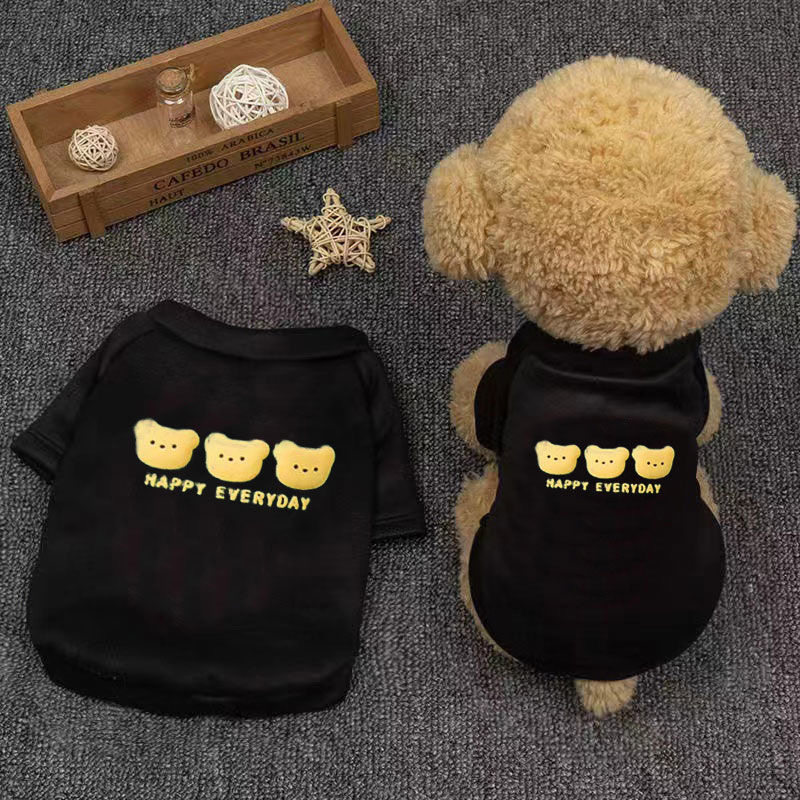小狗狗衣服两脚秋冬装泰迪比熊博美小型犬幼犬宠物猫咪加绒防掉毛