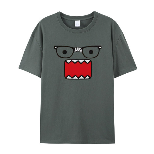 3D Eye Printed Short Sleeve Running Top 3D眼睛印花短袖上衣男