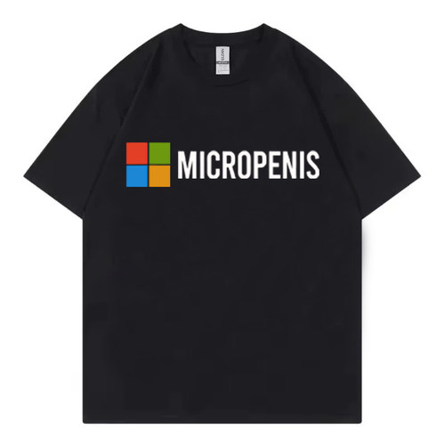 Micropenis微软云计算机短袖t恤程序员软件开发周边衣服夏季纯棉