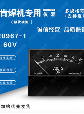 M20967-1  DC60V替代横河yokogawa林肯焊机用电压表电流表指针表