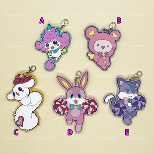 散货美妙天堂美妙旋律拉维奇猫地小熊美咪普妮空动漫周边橡胶挂件