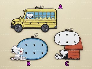 散货peanuts 史努比 snoopy DIY装饰书包行李可爱卡通橡橡胶挂件