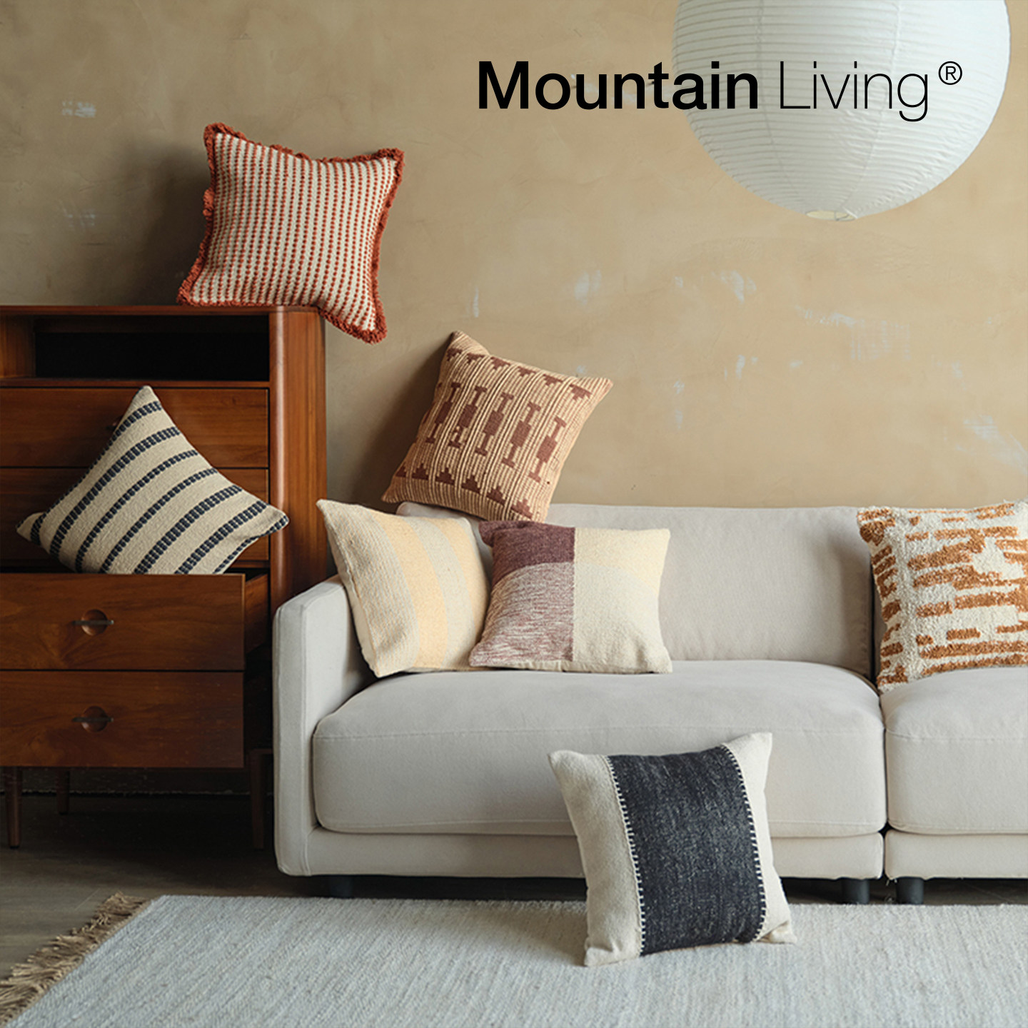 MountainLiving进口纯棉抱枕