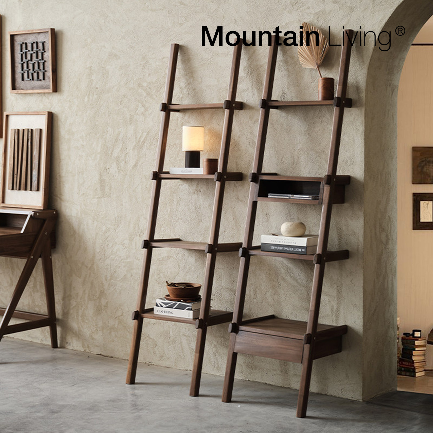 MountainLiving进口柚木置物架图片