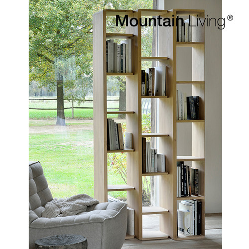 MountainLiving进口橡木书架