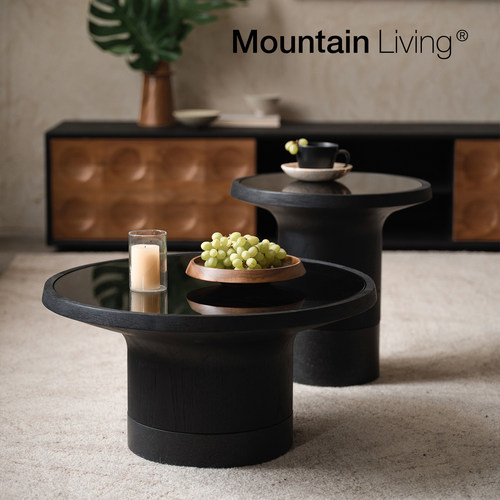 MountainLiving柚木实木茶几组
