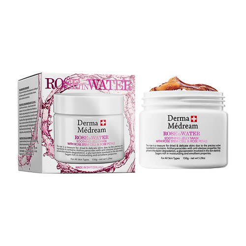 瑞士Derma Medream玫瑰十项全能面膜 150ml