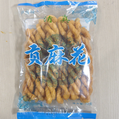 河南民权特产伊食味清真贡麻花