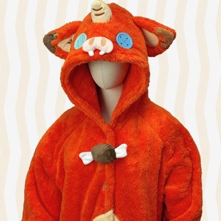 塞尔达周边送礼男女款 波克布林睡衣猪猪睡袍 超厚珊瑚绒套装