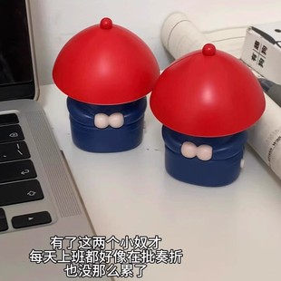 小太监摆件语音声控桌面摆件玩具搞笑沙雕办公桌小摆件哪咤解压用