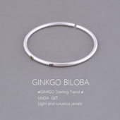 小众佛系小篆文字S925纯银刻字 细手镯招财转运复古中式 慎独