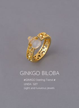 925纯银葫芦戒指宫廷风高级轻奢