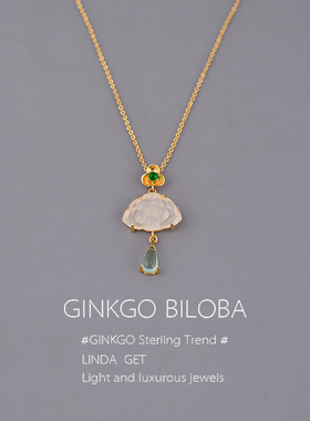 925纯银小莲蓬项链小红书同款