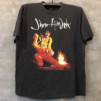 ins超火宽松复古短袖T恤人像