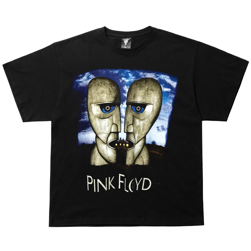 Pink Floyd平克弗洛伊德摇滚乐队专辑封面高级感男女情侣短袖T恤