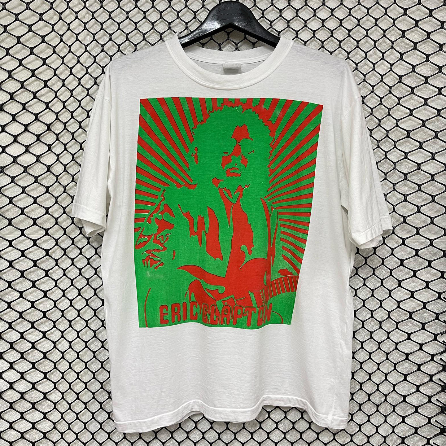 摇滚歌手埃里克美式潮牌短袖T恤