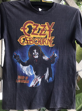 OZZY OSBOURNE 奥兹 奥斯朋布鲁斯嘻哈摇滚乐队Earth纯棉短袖T恤