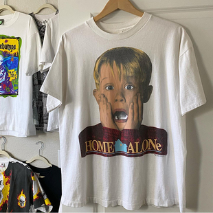 Home Alone小鬼当家人物Macaulay Culkin超火ins潮流男女短袖T恤